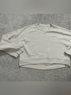 Mate The Label Cropped Crewneck Sweatshirt